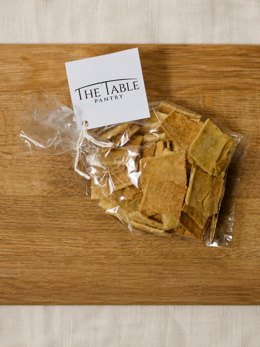 Sourdough Discard Crackers · Cheese & Salt